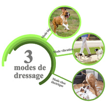 Charger l'image dans la galerie, Collier de Dressage pour Chiens Rechargeable avec 2 Récepteurs, 100% Résistant à L’Eau et Portée Jusqu’à 400 Mètres (MDT101-2)
