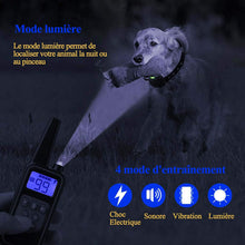 Charger l'image dans la galerie, Collier de dressage pour Chien--Contrôle manuel portée 400 mètres--Étanche niveau IP67 (MR001)