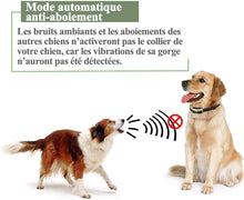 Charger l'image dans la galerie, Collier de dressage et Collier anti aboiement pour Chien--Contrôle manuel portée 700 mètres--Étanche niveau IP67 (M813-2)