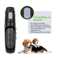 Charger l'image dans la galerie, Collier de Dressage pour Chiens Rechargeable avec 2 Récepteurs, 100% Résistant à L’Eau et Portée Jusqu’à 400 Mètres (MDT101-2)