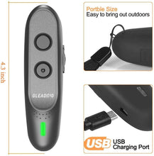 Charger l'image dans la galerie, Dispositif de Dressage pour Chiens à Ultrasons, Dissuasion de Contrôle d'Aboiements Ultrasonique de Chiens Rechargeable et Sûr, Appareil Anti-aboiement à Ultrasons pour Chien Portable-GPU30