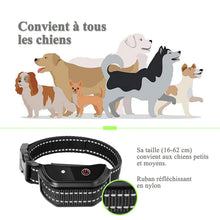 Charger l'image dans la galerie, Collier de Dressage pour Chiens Rechargeable, 100% Résistant à L’Eau et Portée Jusqu’à 400 Mètres (MDT101)
