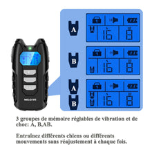 Charger l'image dans la galerie, Collier de Dressage pour Chiens Rechargeable avec 2 Récepteurs, 100% Résistant à L’Eau et Portée Jusqu’à 400 Mètres (MDT101-2)