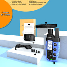 Charger l'image dans la galerie, Collier Vibrant-Conformes à La Nouvelle Loi 2023-Collier de Dressage,Portée de 2600 Mètres,Rechargeable avec 3 Modes Son/Vibration/Forte Vibration,Résistant à l'eau IP67 BRS2