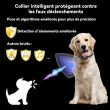 Charger l'image dans la galerie, Collier Vibrant-Conformes à La Nouvelle Loi 2023-Collier Anti Aboiement,sans Choc Statique avec 8 Niveaux de Sensibilité Réglables,Rechargeable et 3 Mode Sonore,Vibration et Forte Vibration B659