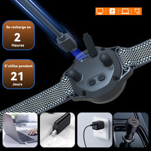 Charger l'image dans la galerie, Collier Vibrant-Conformes à La Nouvelle Loi 2023-Collier Anti Aboiement,sans Choc Statique avec 8 Niveaux de Sensibilité Réglables,Rechargeable et 3 Mode Sonore,Vibration et Forte Vibration B659