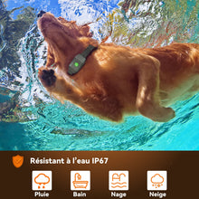 Charger l'image dans la galerie, Collier Vibrant-Conformes à La Nouvelle Loi 2023-Collier de Dressage,Portée de 2000 Mètres,Rechargeable avec 4 Modes Lumières LED/Son/Vibration/Forte Vibration,Résistant à l'eau IP67 B669