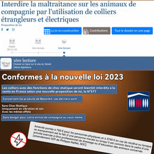 Charger l'image dans la galerie, Beoankit Collier Vibrant-Conformes à La Nouvelle Loi 2023-Collier de Dressage,Portée de 2000 Mètres,Rechargeable avec 4 Modes Lumières LED/Son/Vibration/Forte Vibration,Résistant à l'eau IP67 BD16T