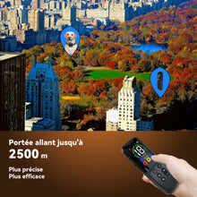 Charger l'image dans la galerie, Collier Vibrant-Conformes à La Nouvelle Loi 2023-Collier de Dressage,Portée de 2500 Mètres,Rechargeable avec 4 Modes Lumières LED/Son/Vibration/Forte Vibration,Résistant à l'eau IP67 BD14T