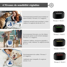 Charger l'image dans la galerie, Collier Anti-aboiement, Choc, Vibrations et Son, Détection Automatique des Aboiements--MNABT8008