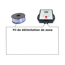 Charger l'image dans la galerie, Système de Clôture Anti-fugue avec Fil pour Chiens - Système De Clôture avec Un Collier Rechargeable Et Une Clôture Complete (GAF004)