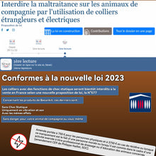 Charger l&#39;image dans la galerie, Collier Vibrant-Conformes à La Nouvelle Loi 2023-Collier Anti Aboiement, sans Choc Statique avec 8 Niveaux de Sensibilité Réglables, 8 Niveaux et 3 Mode Sonore, Vibration et Forte Vibration B658
