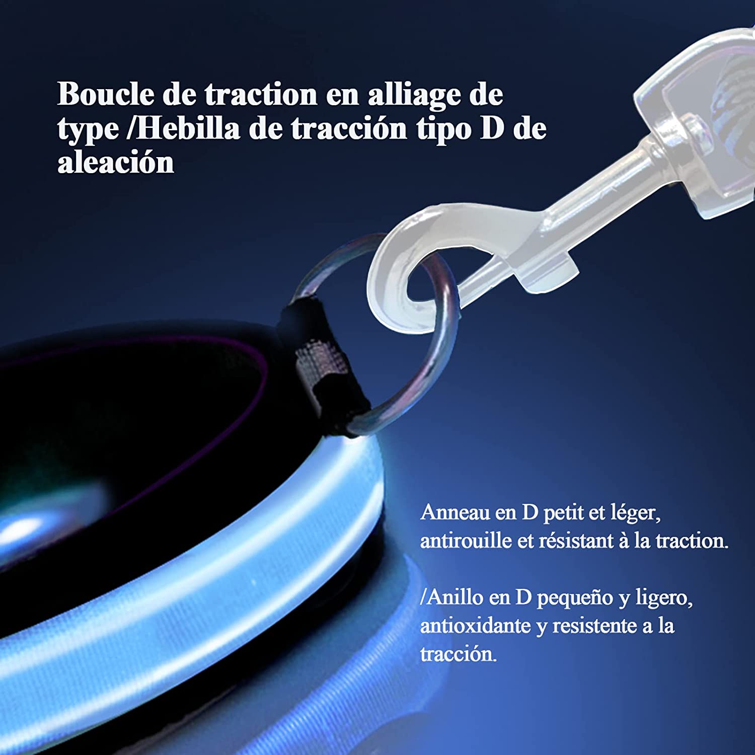 Collier De Sécurité à LED 360° NITE IZE Pour Animaux Domestiques